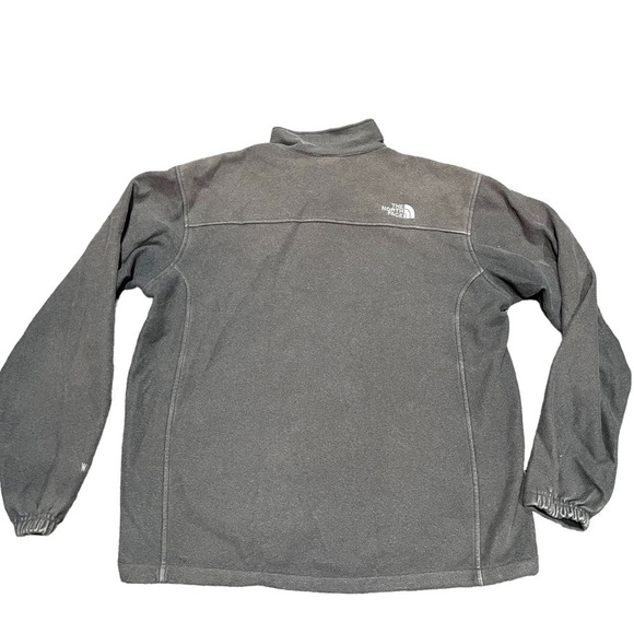 THE North Face Men's Windwall Heavy Fleece Full Zip Jacket, Gray, size L - Picture 2 of 4